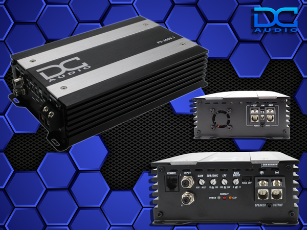 DC Audio PS3000.1 Mini Full-Range PS Amp 3000W Class D 1 Ohm