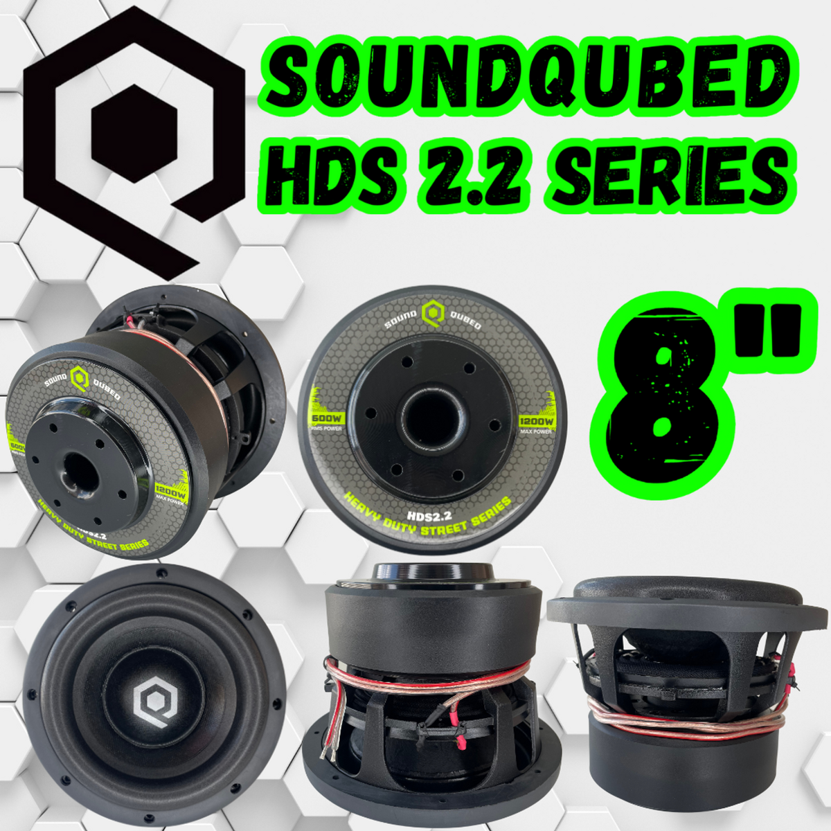 Soundqubed 8 inch deals sub