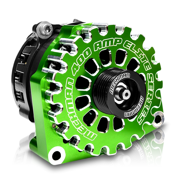 Mechman BILLET 400A GREEN HO Alt 1996-2004 GM Truck – Droppin HZ