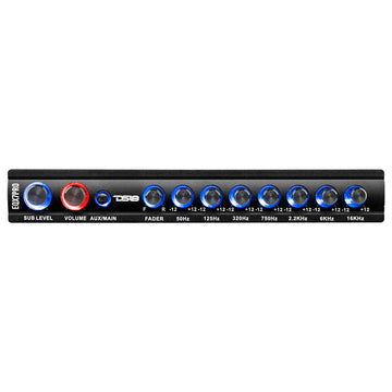 DS18 EQX7PRO High Volt 7-Band Equalizer with High Level Input, Auto Turn On And High Volt LED Indicator