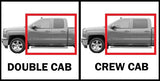FOX ACOUSTICS 2007-2023 GM CREW CAB 2-10" VENTED UNDER SEAT SUBWOOFER BOX