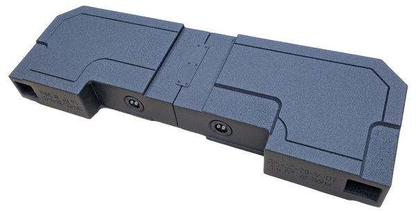 FOX ACOUSTICS 2007-2023 GM CREW CAB 4-8" VENTED SUBWOOFER BOX