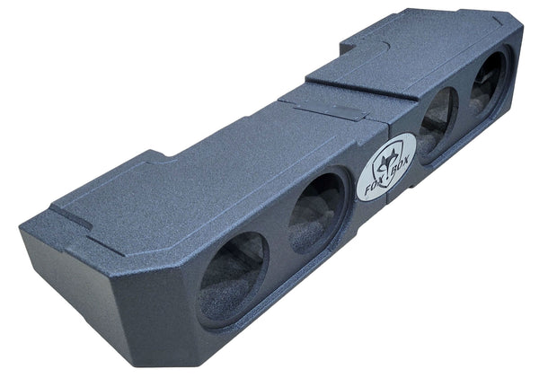 FOX ACOUSTICS 2007-2023 GM CREW CAB 4-8" VENTED SUBWOOFER BOX