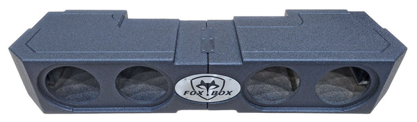 FOX ACOUSTICS 2007-2023 GM CREW CAB 4-8" VENTED SUBWOOFER BOX