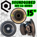 SoundQubed 15" HDS 3.2 Series Subwoofers