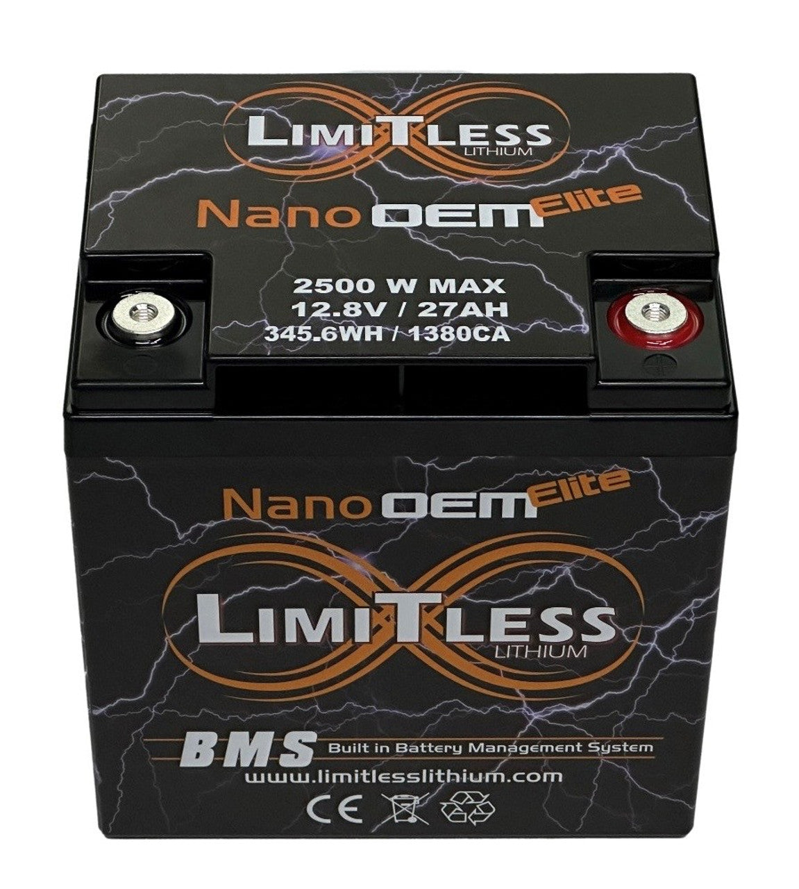 Limitless Nano OEM Elite Motorcycle / Power sports Battery Limitless Lithium