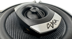 Sky High Car Audio C42 4" 2-Way Coaxial Speakers | Glass Fiber Cone + Pivoting Tweeter | 30W RMS (Pair)