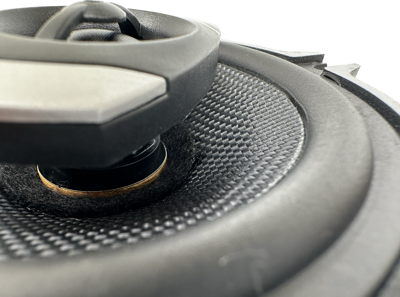 Sky High Car Audio C42 4" 2-Way Coaxial Speakers | Glass Fiber Cone + Pivoting Tweeter | 30W RMS (Pair)