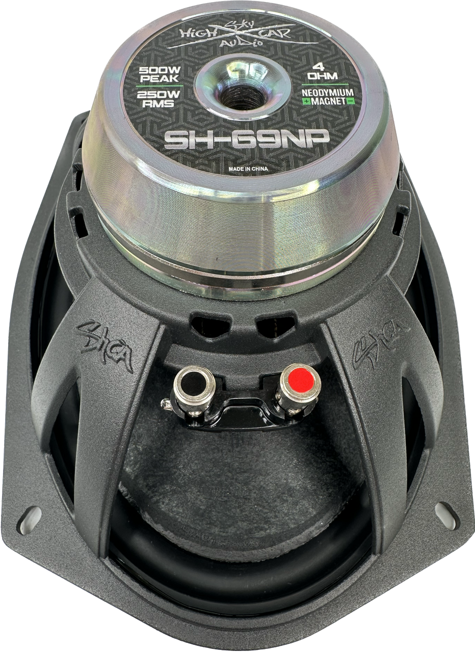 Sky High Car Audio SH-69NP 6x9" Neo Mid Woofer Pair (Modular Component Series)