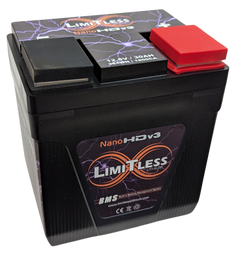 Nano -HDv3 Motorcycle / Power sports Battery Limitless Lithium