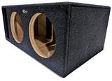 Sound Mekanix Woofer Specific Sundown U - Series Dual 12" XPERT-FAB Enclosure
