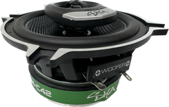 Sky High Car Audio C42 4" 2-Way Coaxial Speakers | Glass Fiber Cone + Pivoting Tweeter | 30W RMS (Pair)