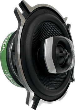 Sky High Car Audio C42 4" 2-Way Coaxial Speakers | Glass Fiber Cone + Pivoting Tweeter | 30W RMS (Pair)