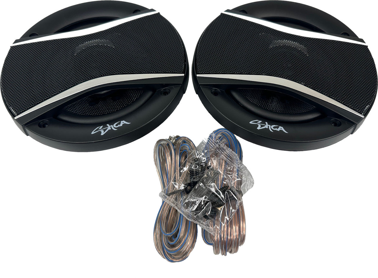 Sky High Car Audio SHCA-C525 5.25" 2-Way Coaxial Speakers | Glass Fiber Cone | 35W RMS (Pair)