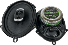 Sky High Car Audio SHCA-C572 5x7" 2-Way Coaxial Speakers | Glass Fiber Cone | 45W RMS (Pair)
