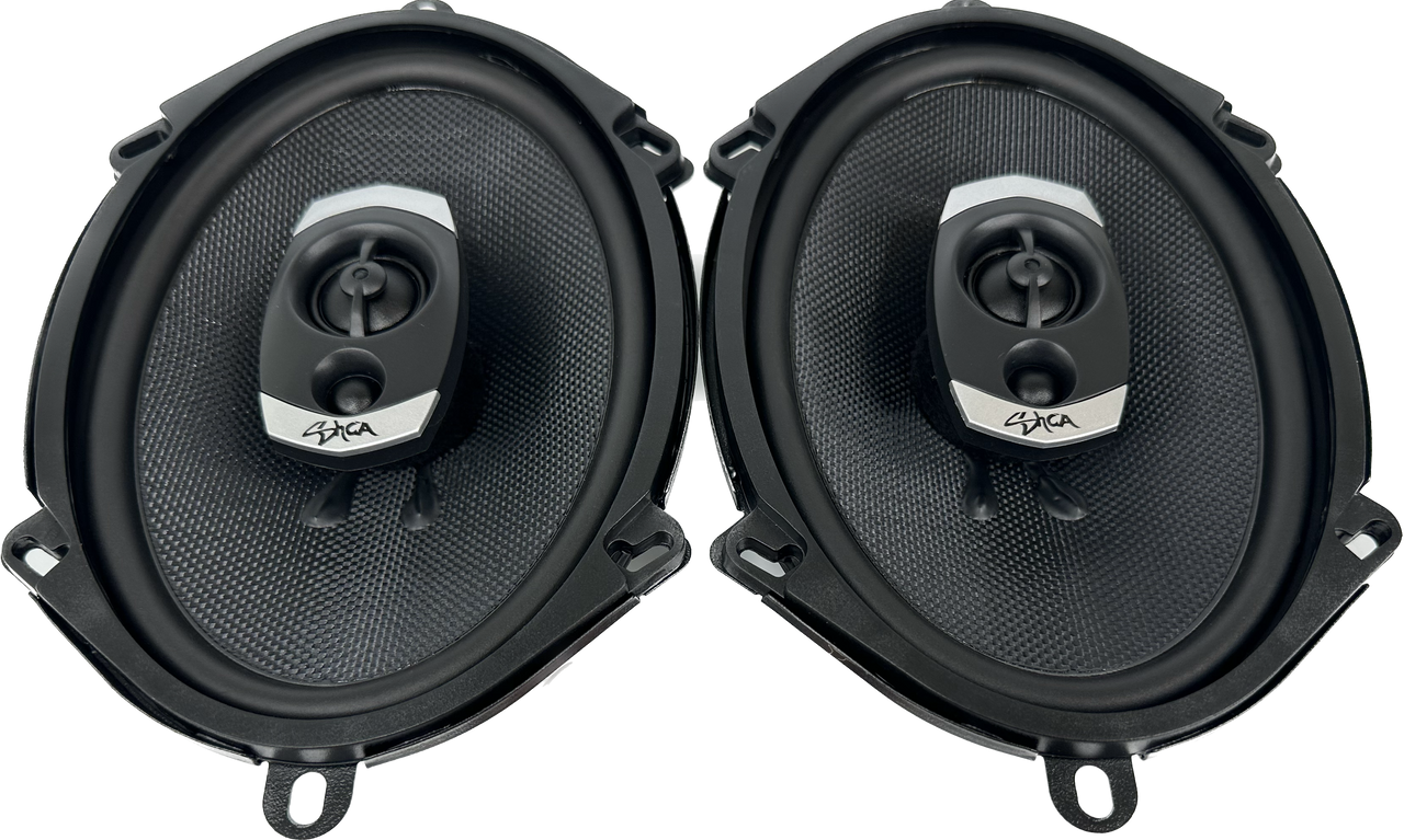 Sky High Car Audio SHCA-C572 5x7" 2-Way Coaxial Speakers | Glass Fiber Cone | 45W RMS (Pair)