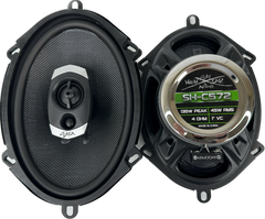 Sky High Car Audio SHCA-C572 5x7" 2-Way Coaxial Speakers | Glass Fiber Cone | 45W RMS (Pair)