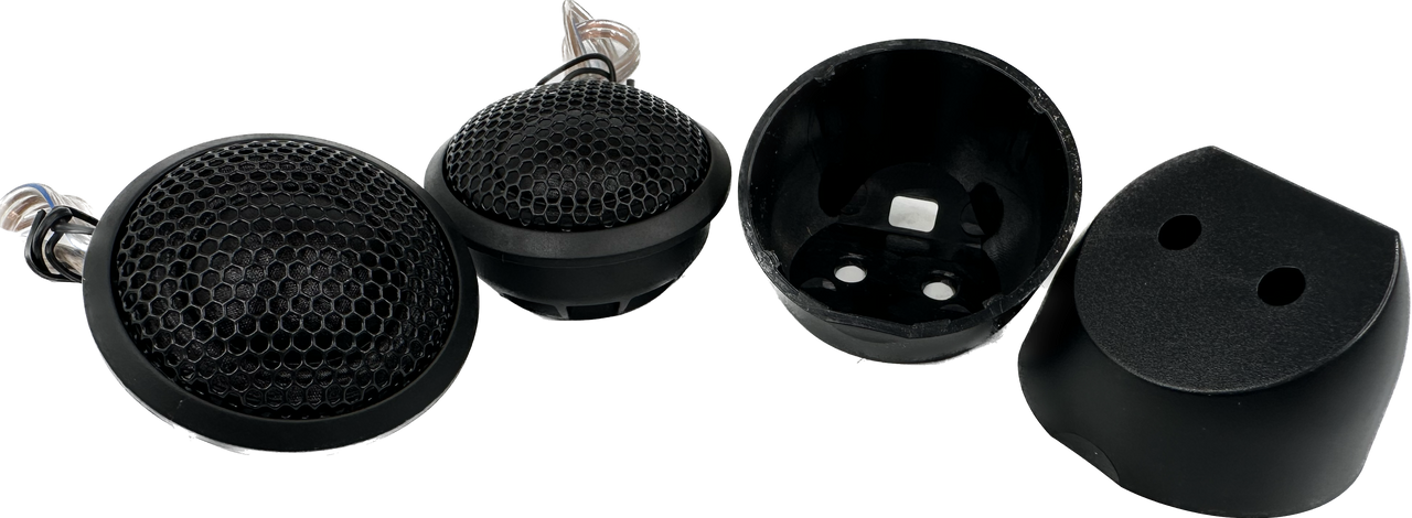 Sky High Car Audio C6C 6.5" 2-Way Component Speakers | Glass Fiber Cone | 45W RMS (Pair w/ Crossovers)