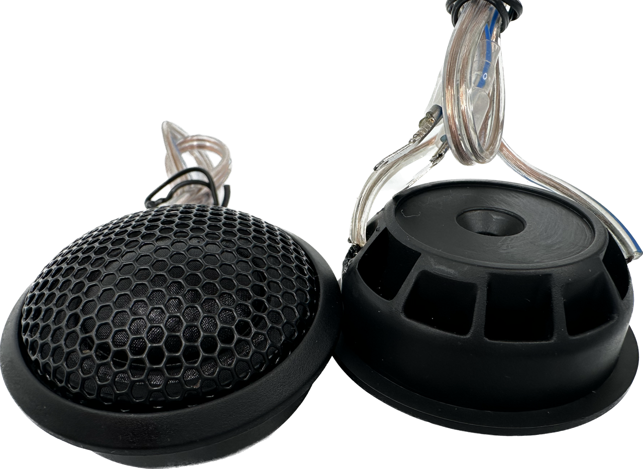 Sky High Car Audio C6C 6.5" 2-Way Component Speakers | Glass Fiber Cone | 45W RMS (Pair w/ Crossovers)