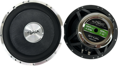 Sky High Car Audio C6C 6.5" 2-Way Component Speakers | Glass Fiber Cone | 45W RMS (Pair w/ Crossovers)