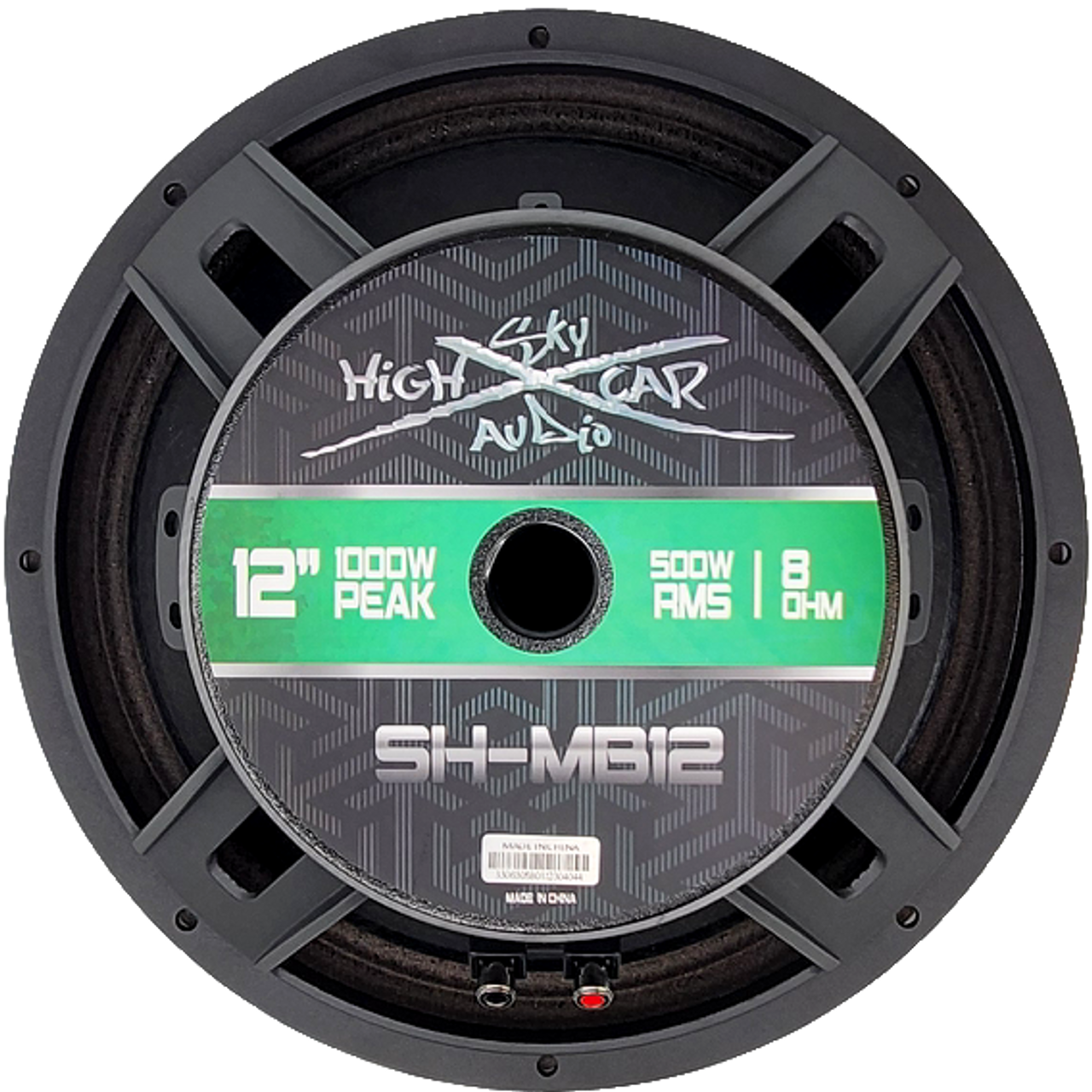 Sky High Car Audio Pro Audio MB12 12" Mid-Bass Loudspeaker | 1000W | 8Ω (Single)
