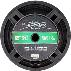 Sky High Car Audio Pro Audio MB12 12" Mid-Bass Loudspeaker | 1000W | 8Ω (Single)