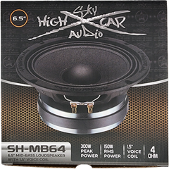 Sky High Car Audio Pro Audio MB64 6.5" Mid-Bass Loudspeaker w/ 1.5" Voice Coil (Single)