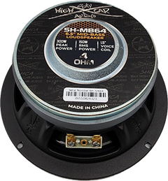 Sky High Car Audio Pro Audio MB64 6.5" Mid-Bass Loudspeaker w/ 1.5" Voice Coil (Single)