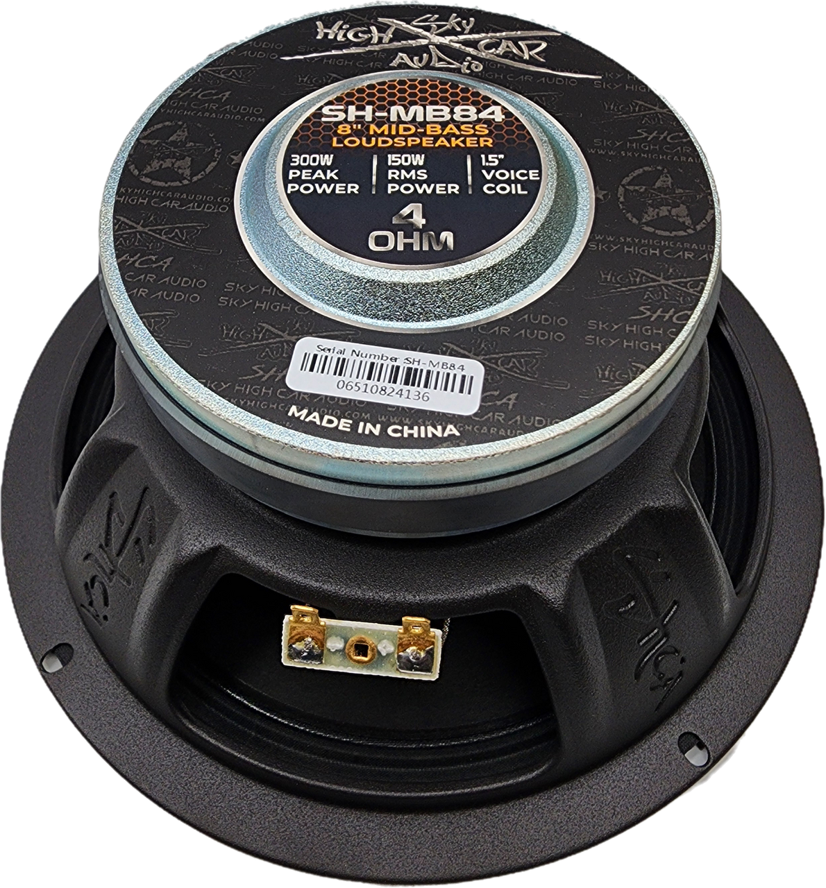 Sky High Car Audio Pro Audio MB84 8" Mid-Bass Loudspeaker w/ 1.5" Voice Coil (Single)