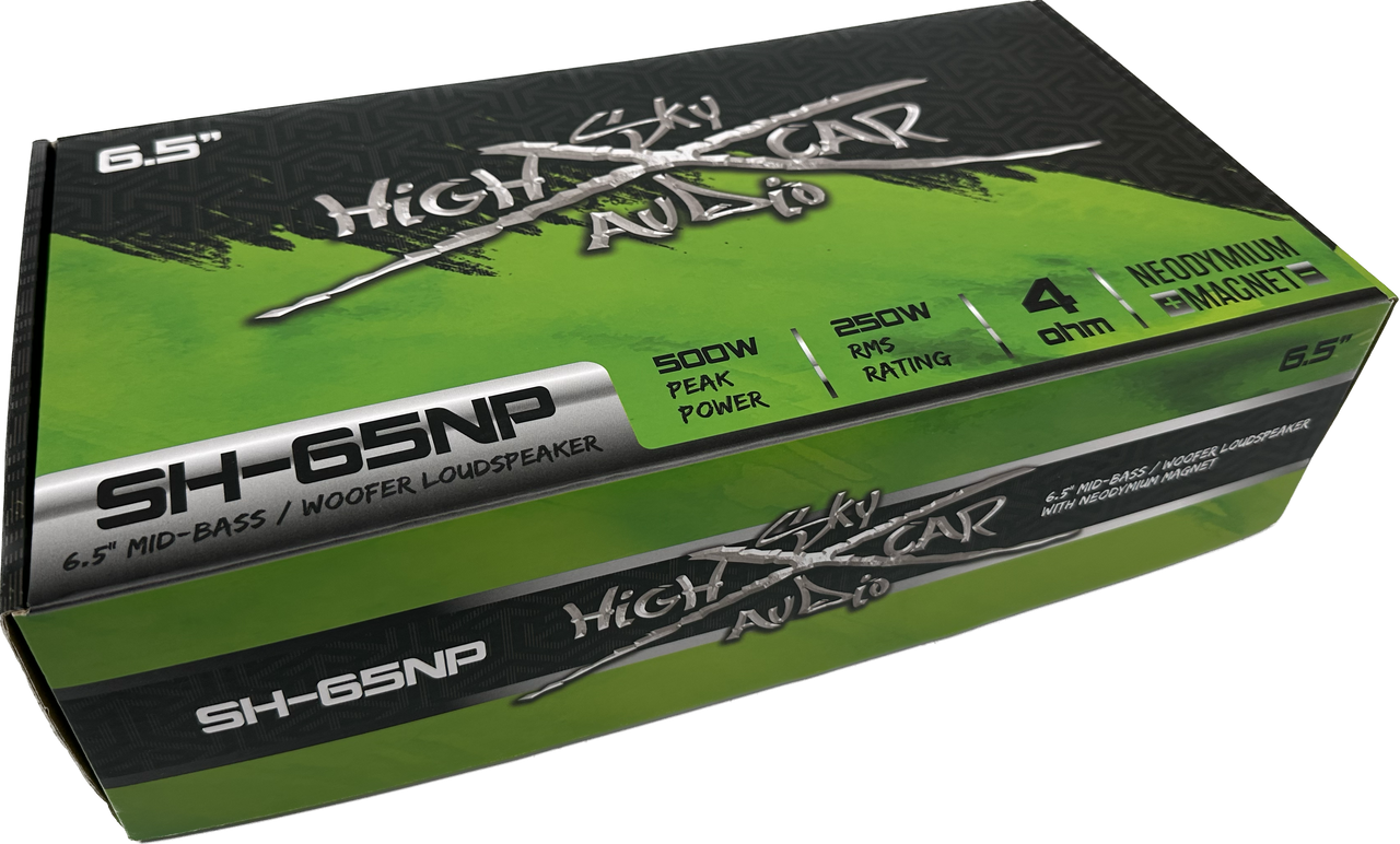Sky High Car Audio SH-65NP 6.5" Neo Mid Woofer Pair (Modular Component Series)