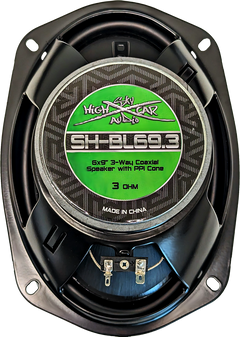 Sky High Car Audio SH-BL69.3 6x9" Coaxial Speakers | 180W RMS | 3Ω (Pair)