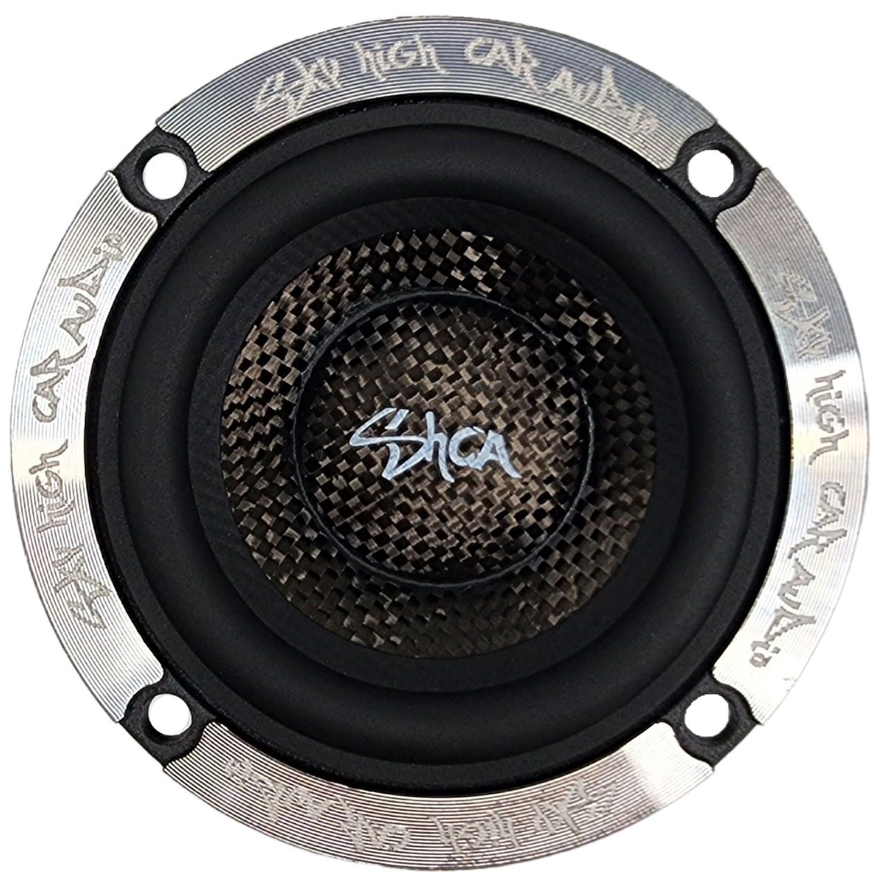 Sky High Car Audio SH-25FE 2.5" Loudspeaker Pair w/ Carbon Fiber Cone (2 Speakers)