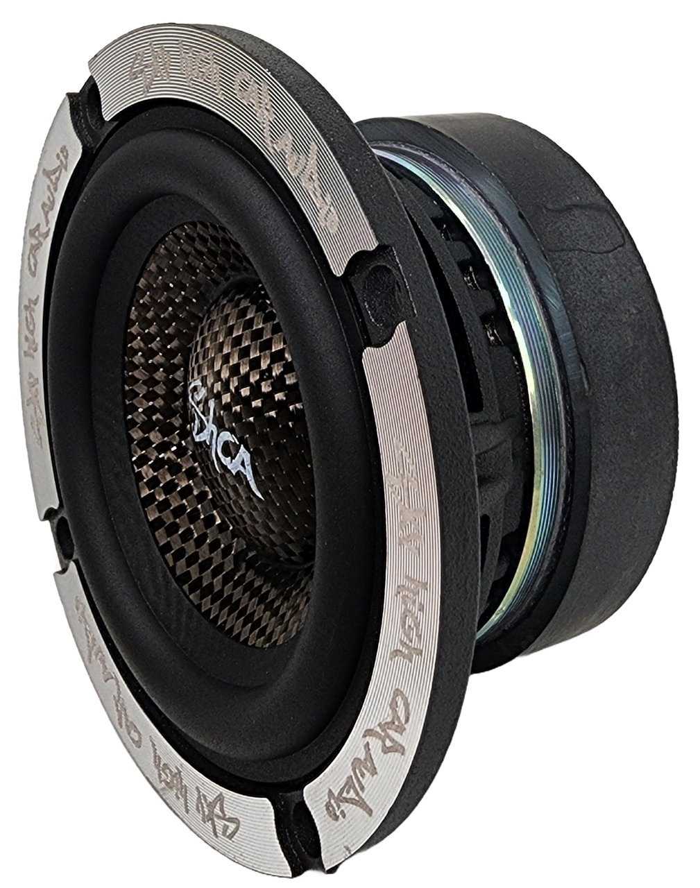 Sky High Car Audio SH-25FE 2.5" Loudspeaker Pair w/ Carbon Fiber Cone (2 Speakers)
