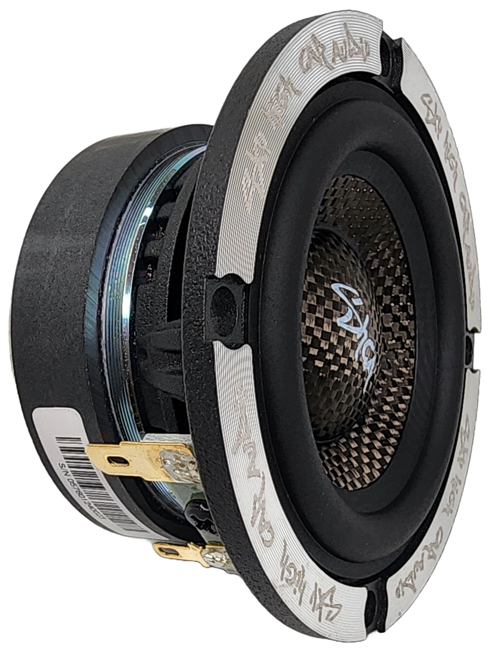 Sky High Car Audio SH-25FE 2.5" Loudspeaker Pair w/ Carbon Fiber Cone (2 Speakers)
