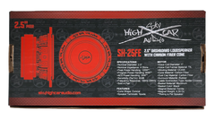 Sky High Car Audio SH-25FE 2.5" Loudspeaker Pair w/ Carbon Fiber Cone (2 Speakers)