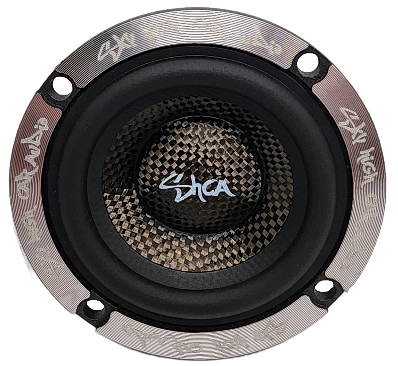 Sky High Car Audio SH-25FE 2.5" Loudspeaker Pair w/ Carbon Fiber Cone (2 Speakers)