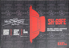 Sky High Car Audio SH-69FE 6x9" Mid Woofer Pair w/ Carbon Fiber Cone (2 Speakers)
