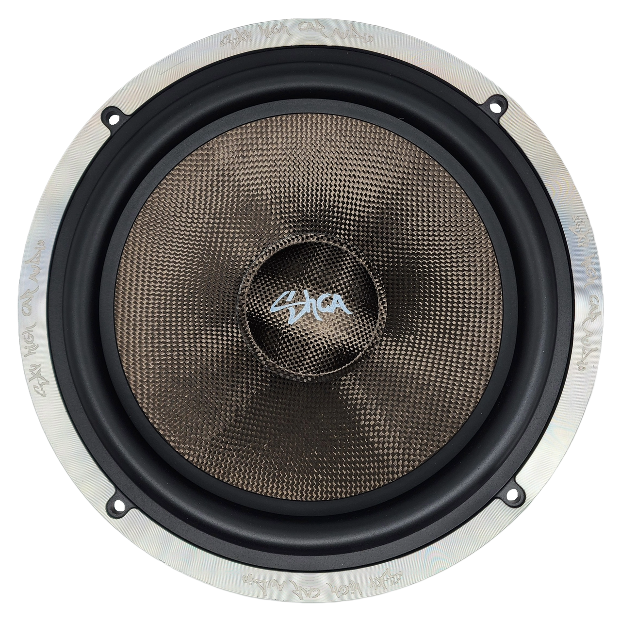 Sky High Car Audio SH-8FE 8" Mid Woofer Pair w/ Carbon Fiber Cone (2 Speakers)