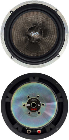 Sky High Car Audio SH-8FE 8" Mid Woofer Pair w/ Carbon Fiber Cone (2 Speakers)