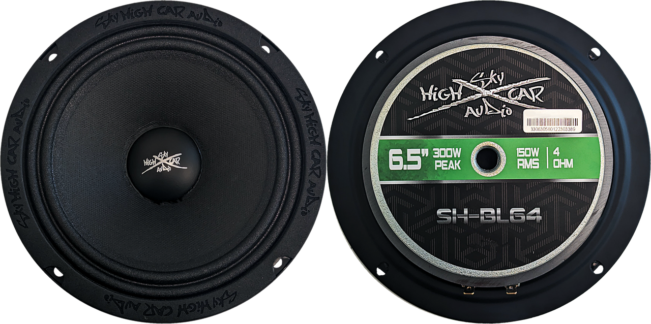 Sky High Car Audio SH-BL64 6.5" 4Ω Midrange Bullet Loudspeaker (Single)