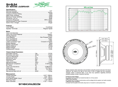Sky High Car Audio SH-BL64 6.5" 4Ω Midrange Bullet Loudspeaker (Single)