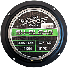 Sky High Car Audio SH-BL64B 6.5" 4Ω Bullet Midrange Loudspeaker (Single)