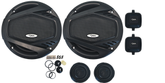 Sky High Car Audio SH-BL65C 6.5" 2-Way Component Speakers | 120W RMS | 3Ω Set (Pair)
