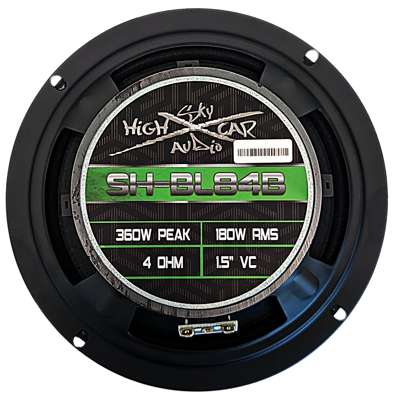 Sky High Car Audio SH-BL84B 8" 4Ω Bullet Midrange Loudspeaker (Single)