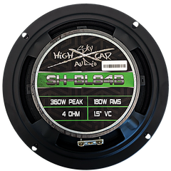 Sky High Car Audio SH-BL84B 8" 4Ω Bullet Midrange Loudspeaker (Single)