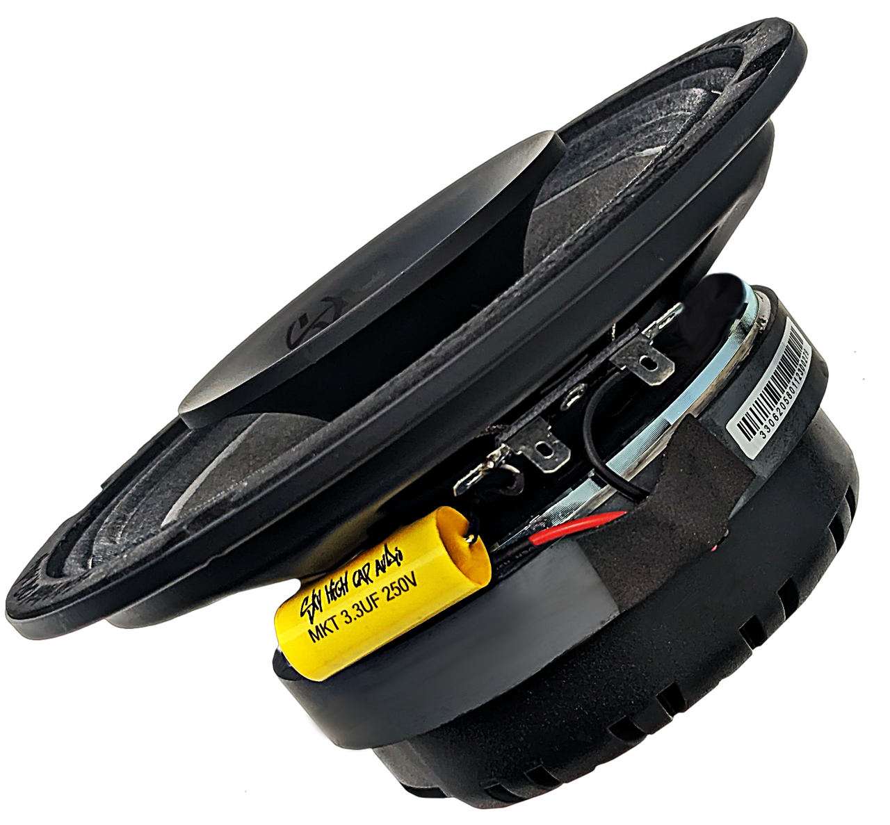 Sky High Car Audio SH-CX64SLIM 6.5" Slim Coaxial Speaker w/ Compression Driver Horn (Single)