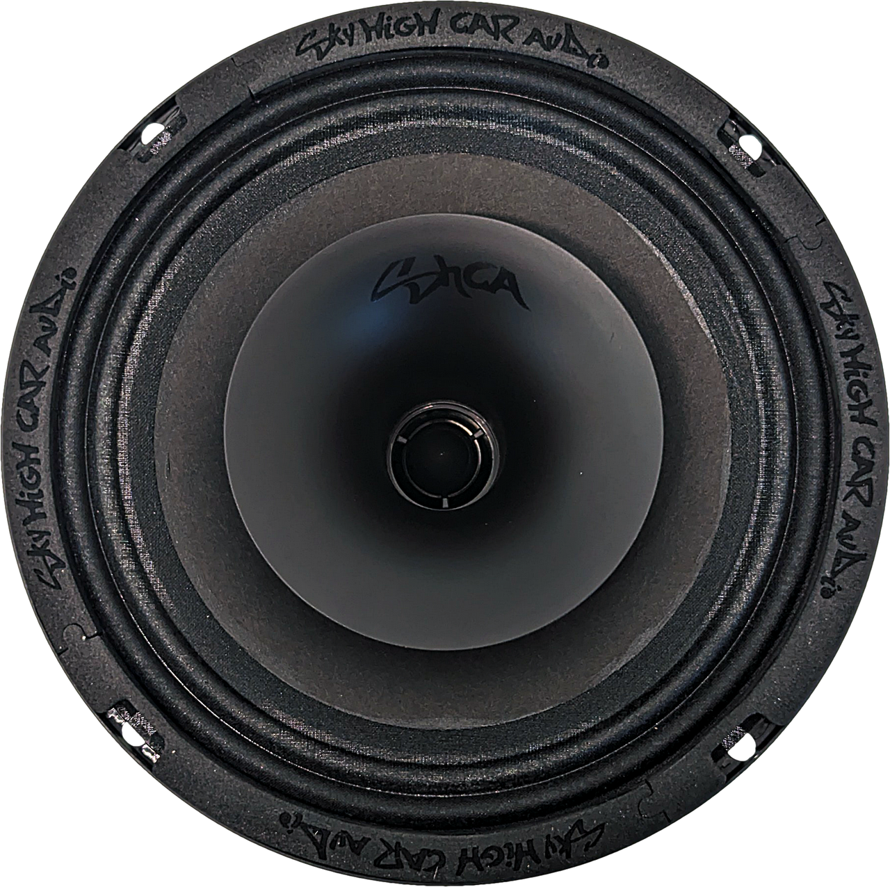 Sky High Car Audio SH-CX64SLIM 6.5" Slim Coaxial Speaker w/ Compression Driver Horn (Single)