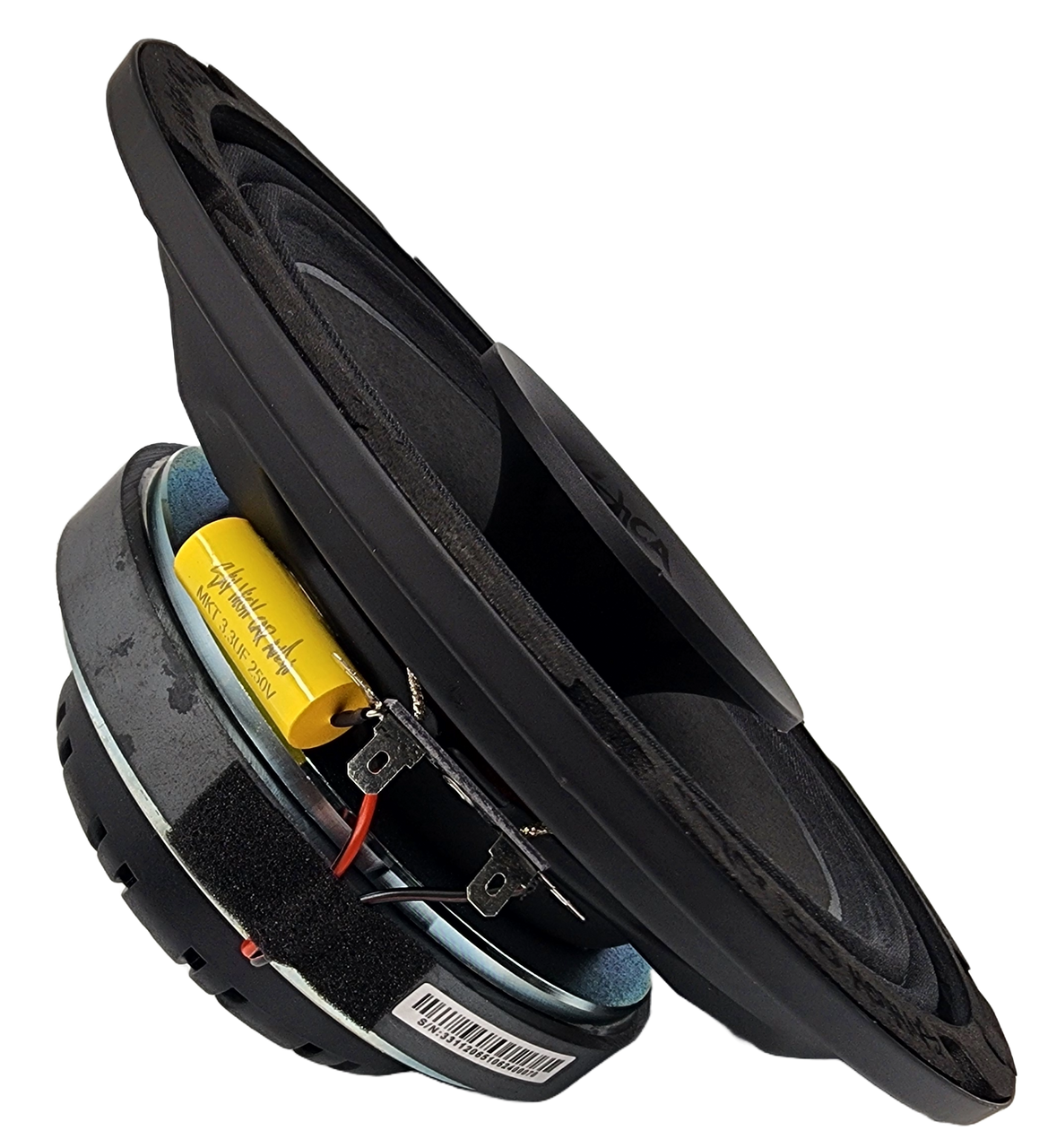 Sky High Car Audio SH-CX84SLIM 8" Slim Coaxial Speaker w/ Compression Driver Horn (Single)