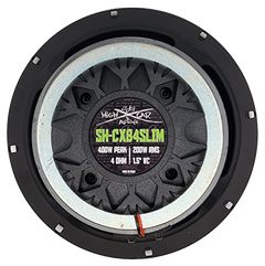 Sky High Car Audio SH-CX84SLIM 8" Slim Coaxial Speaker w/ Compression Driver Horn (Single)