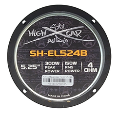 Sky High Car Audio SH-EL524B 5.25" Midrange Loudspeaker w/ Aluminum Bullet (Single)